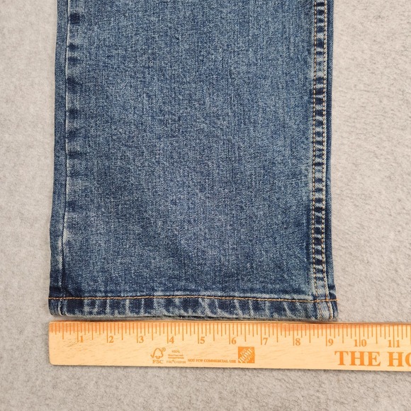 Levis 514 Straight Fit Jeans 42x30 Blue Straight Stretch Denim Pants Workwear - Picture 12 of 12